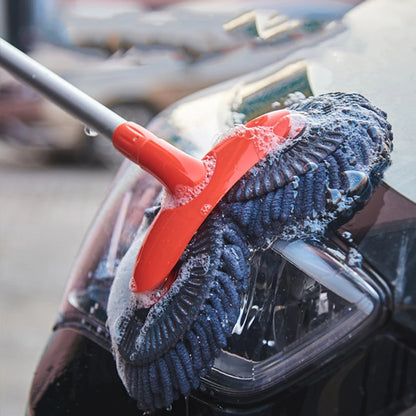 Double Head Car Wash Brush – Roof & Windshield Cleaner