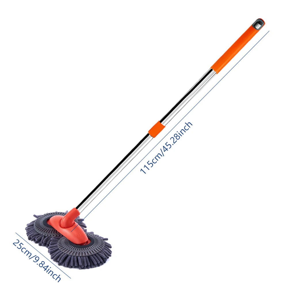 Double Head Car Wash Brush – Roof & Windshield Cleaner